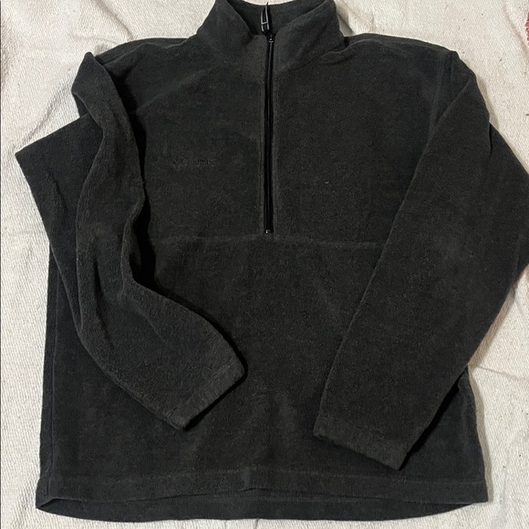 Columbia Men's Charcoal Zip-Up Sweater - Picture 1 of 4